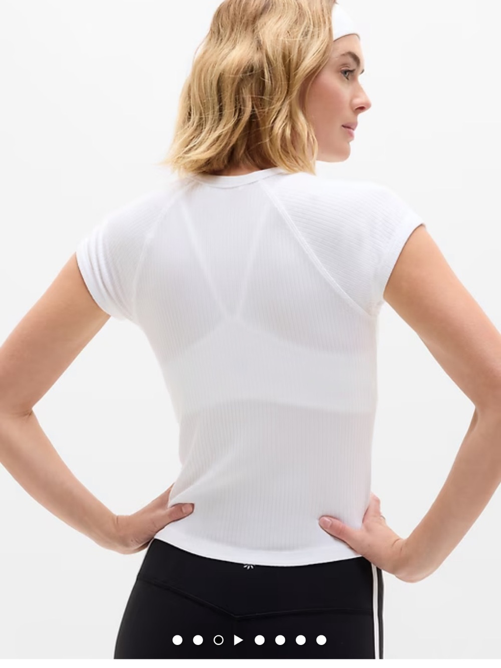 Athleta Perfect Rib Tee - Picture 5 of 6